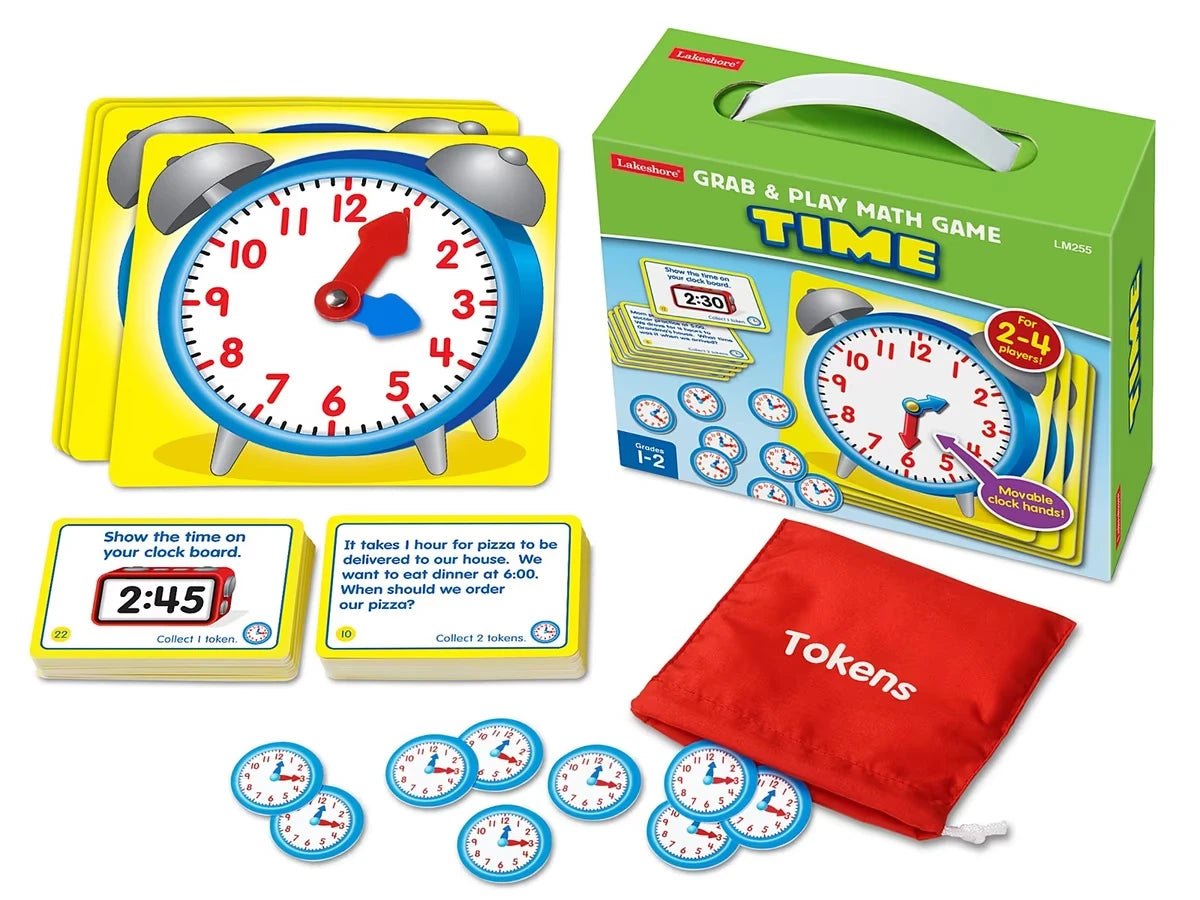 Time Grab & Play Game - Gr. 1-2 - US 3000