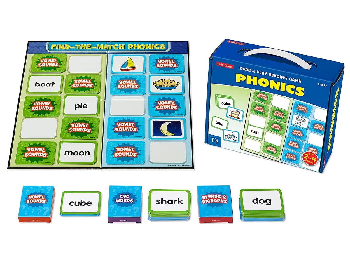 Phonics Grab & Play Game - Gr. 1-2 - US 7472