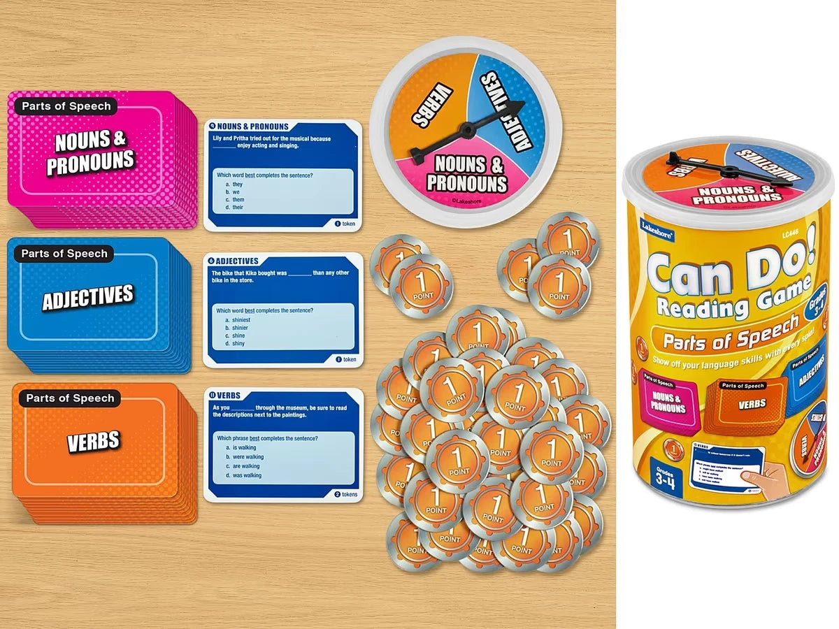 Can Do! Parts of Speech Game - Gr. 3-4 - US 7994