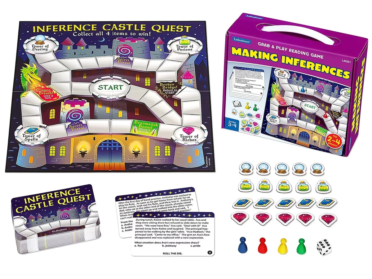 Making Inferences Grab & Play Game - Gr. 3-4 - US 1339