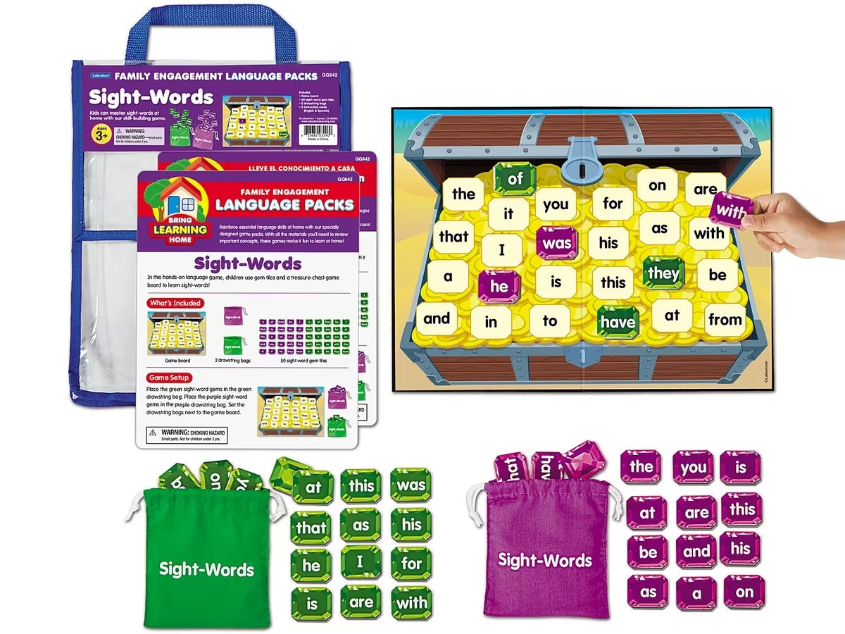 Sight-Words Family Engagement Pack - US 6595