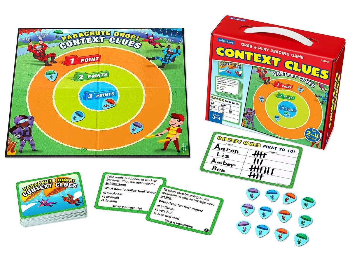 Context Clues Grab & Play Game - Gr. 3-4 - US 3923