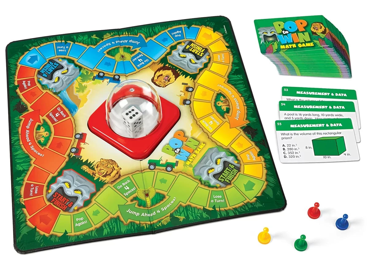 Pop to Win! Math Game - Gr. 5 - US 8902