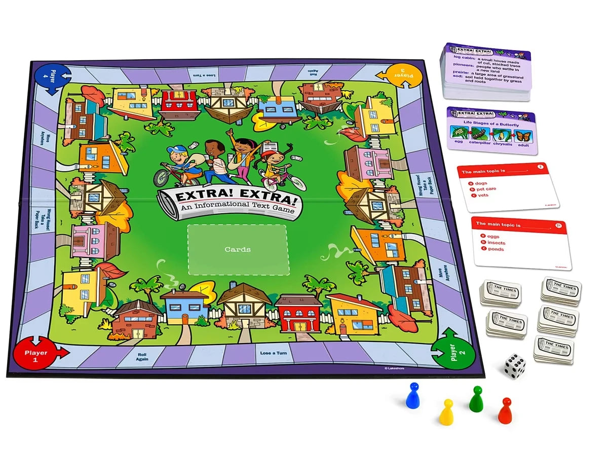 Extra! Extra!: Informational Text Game - US 6829