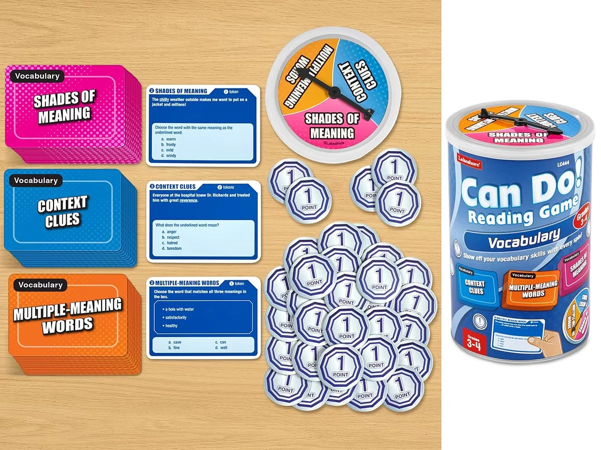 Can Do! Vocabulary Game - Gr. 3-4 - US 8270