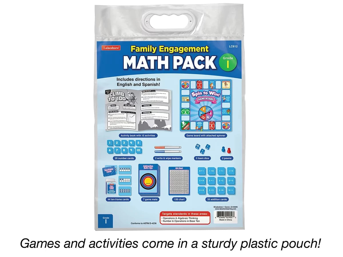 Family Engagement Math Pack - Gr. 1 - US 2878