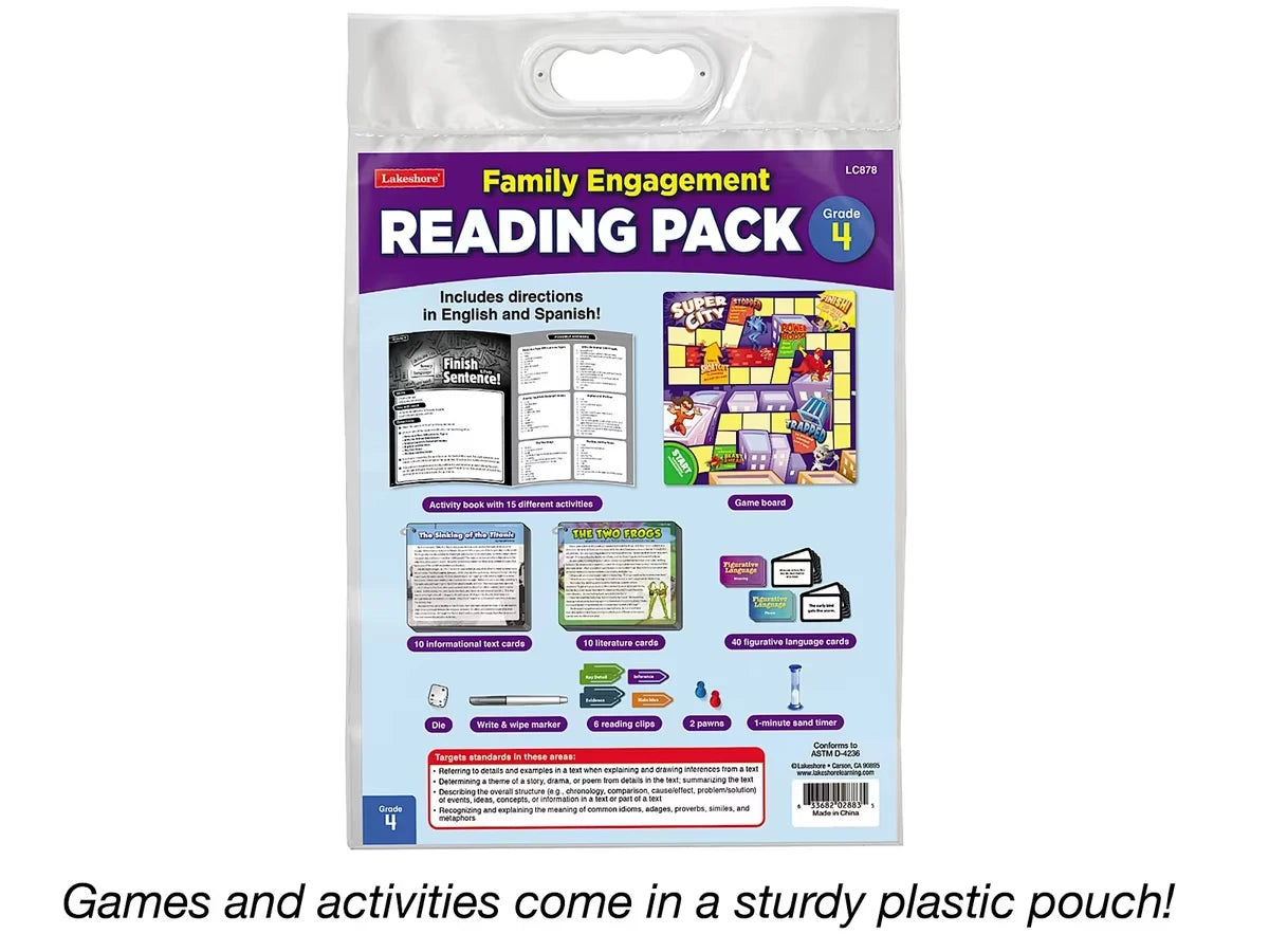 Family Engagement Reading Pack - Gr. 4 - US 7609