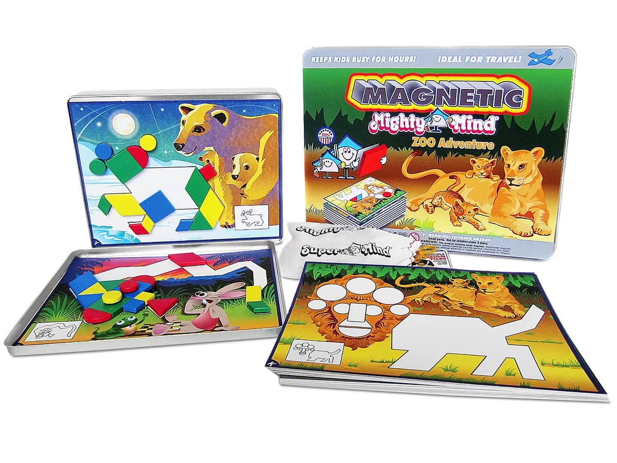 Magnetic MightyMind® Logic Puzzle - Zoo Adventure - US 4723