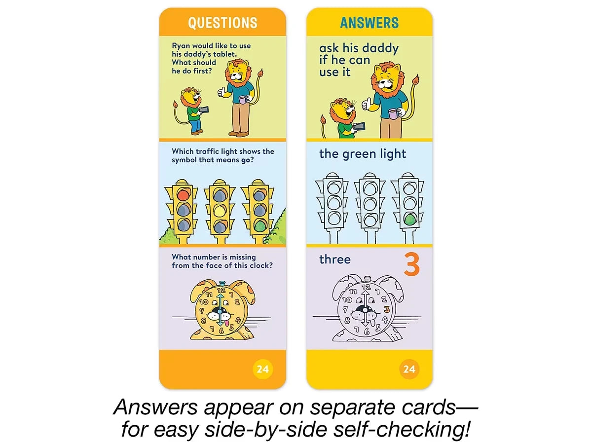 Brain Quest Challenge Cards - Kindergarten - US 1716