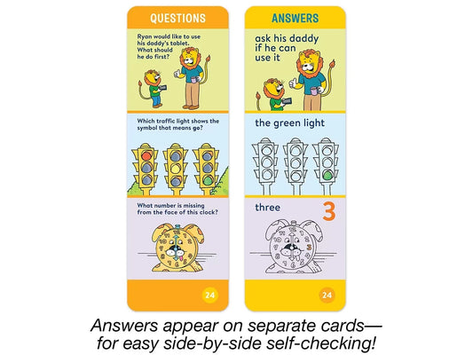 Brain Quest Challenge Cards - Kindergarten - US 1716
