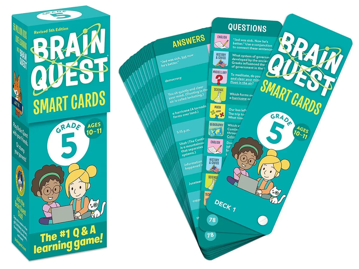 Brain Quest Challenge Cards - Gr. 5 - US 2497