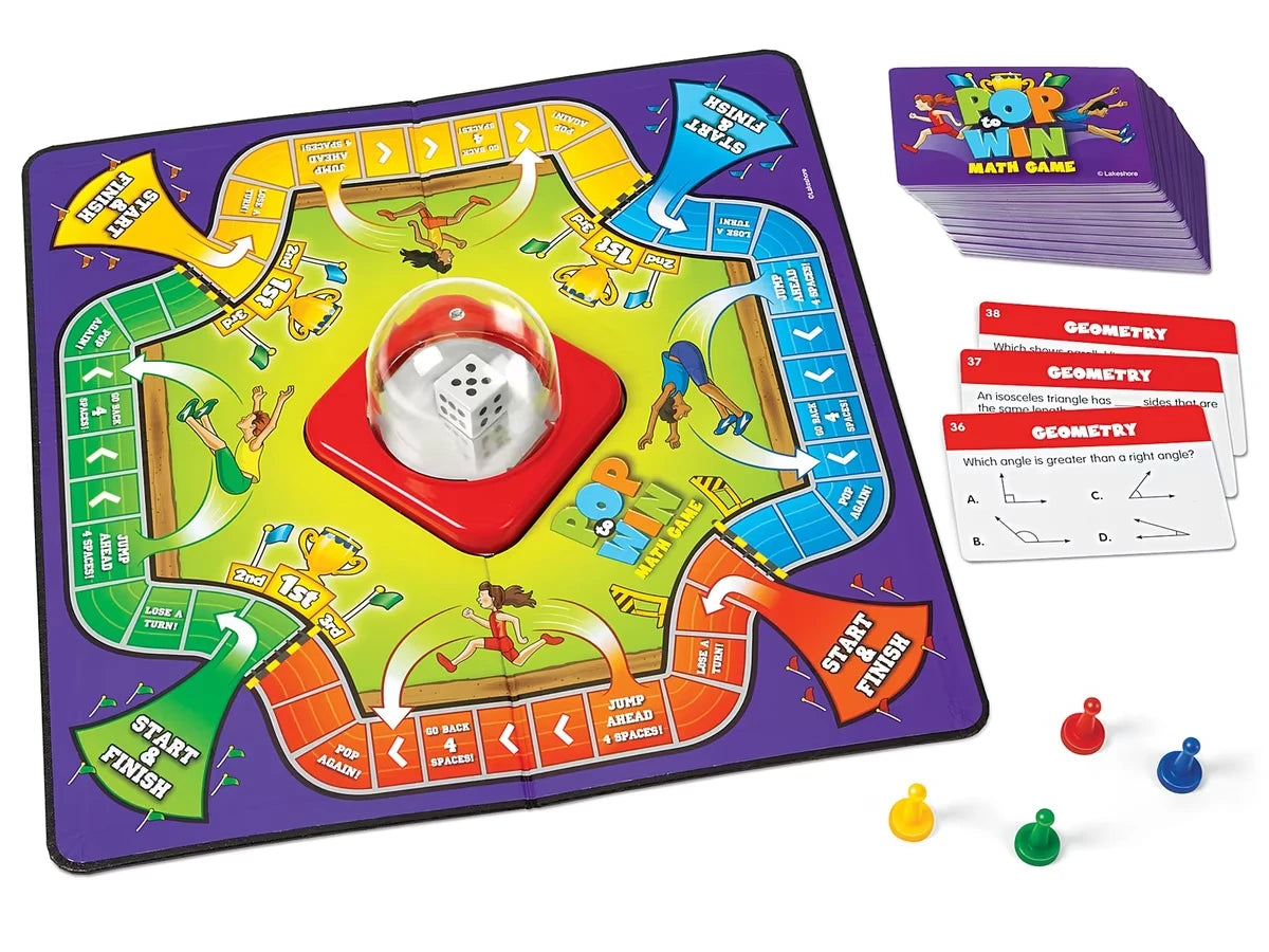 Pop to Win! Math Game - Gr. 4 - US 7329