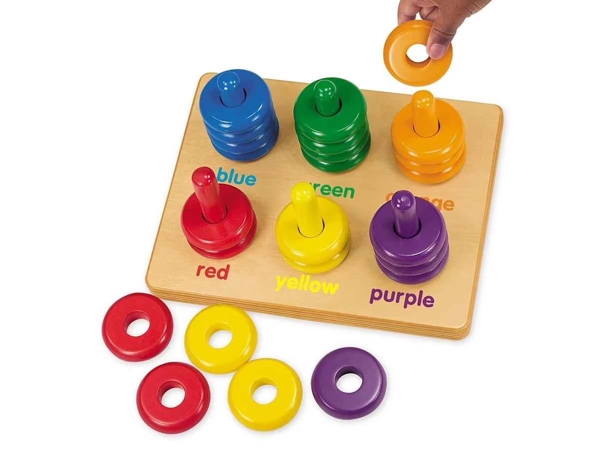 Color Rings Sorting Board - US 8722
