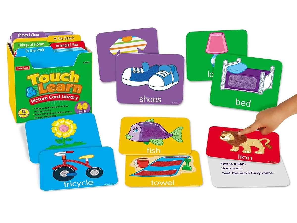 Touch & Learn Picture Card Library - US 7602