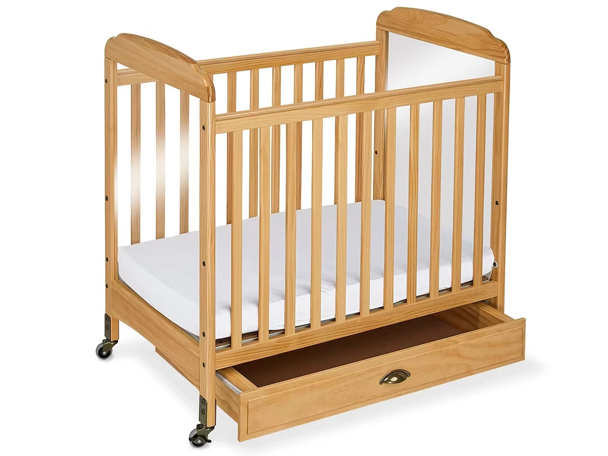Heavy-Duty Safety Crib with Drawer - US 9630