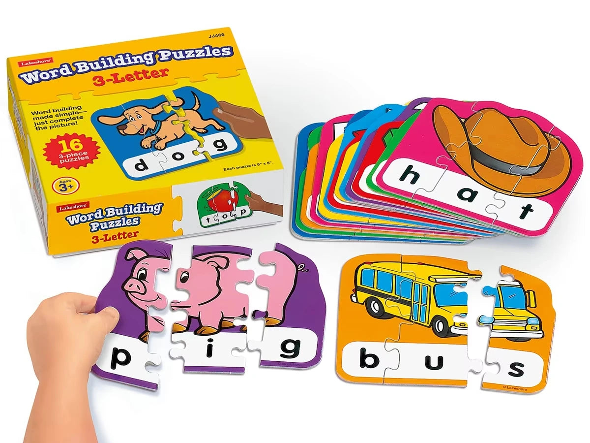 Word Building Puzzles - 3-Letter Words - US 3041