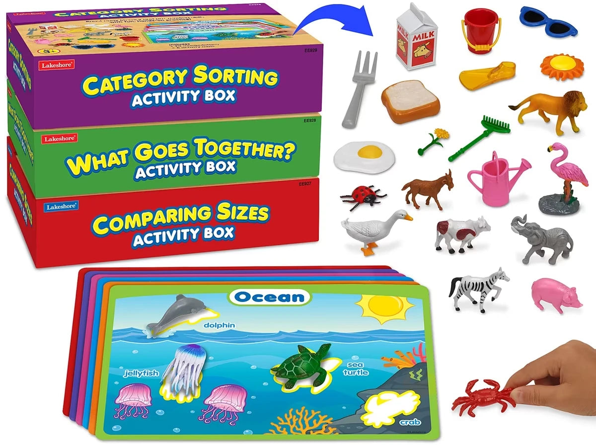 Early Language Activity Boxes - Complete Set - US 9646