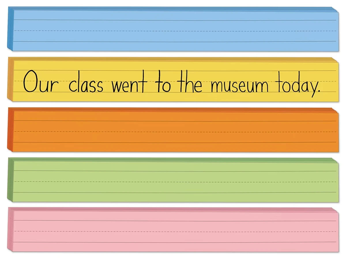 Rainbow Sentence Strips - US 1799