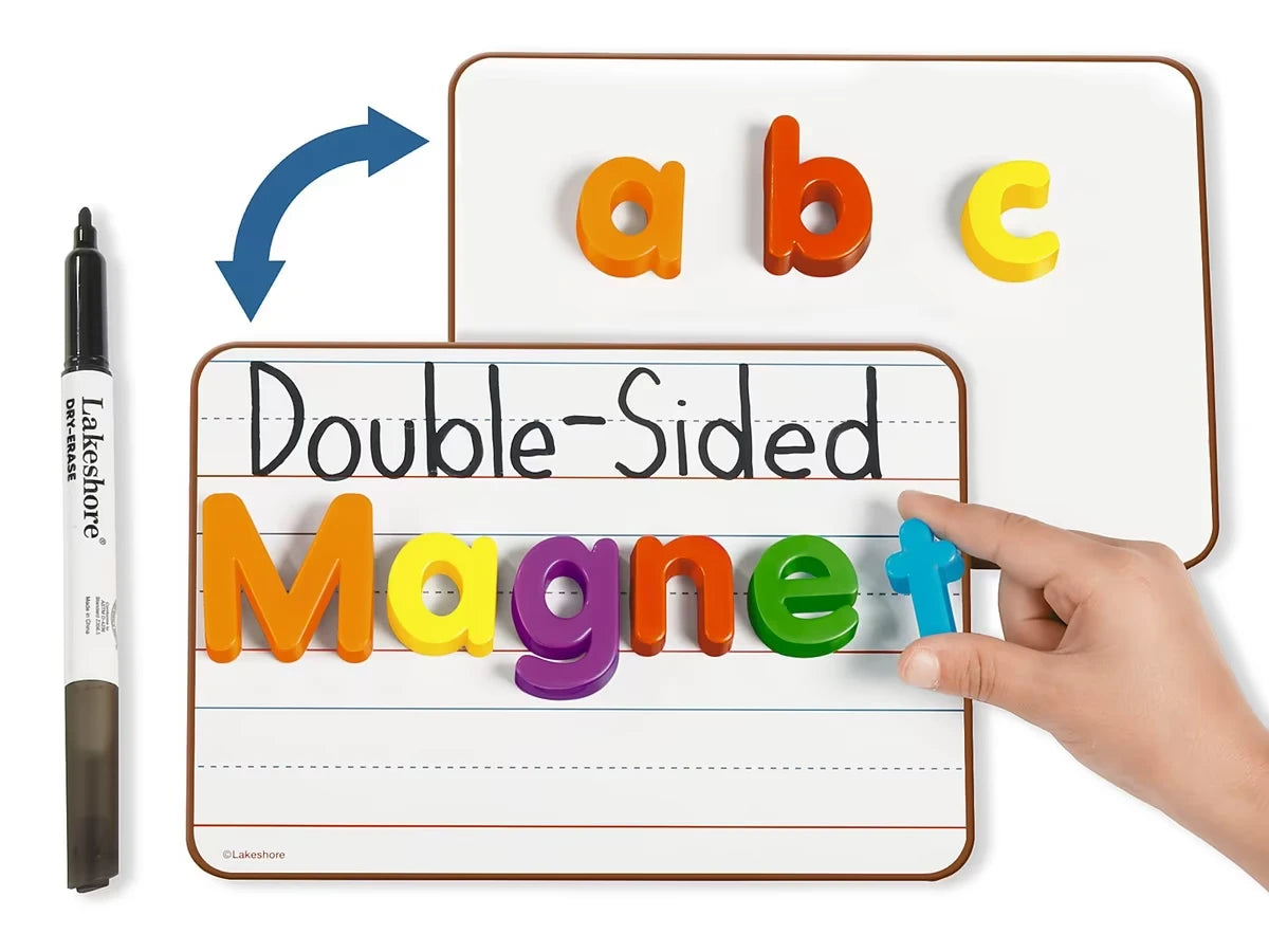 Double-Sided Magnetic Write & Wipe Mini Board - US 9648