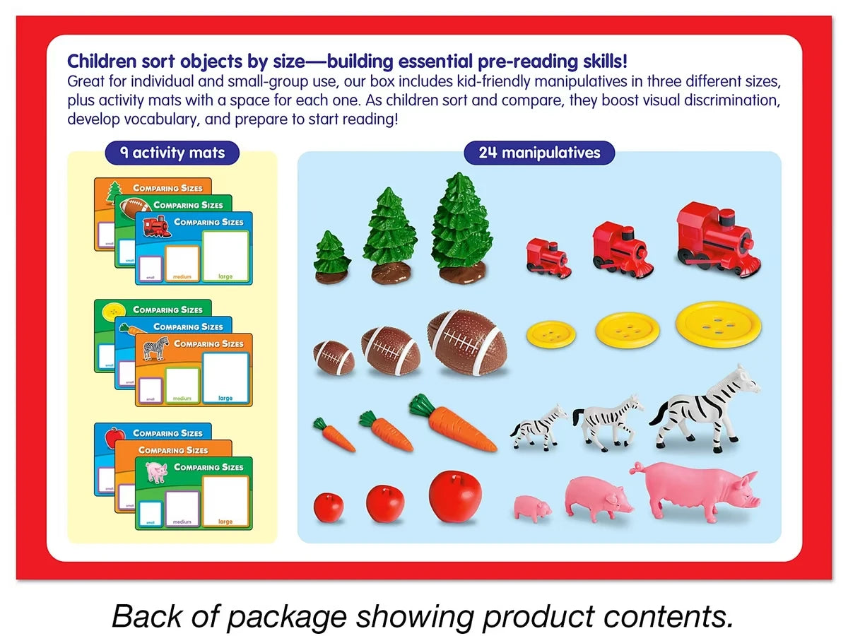 Comparing Sizes Activity Box - US 8687