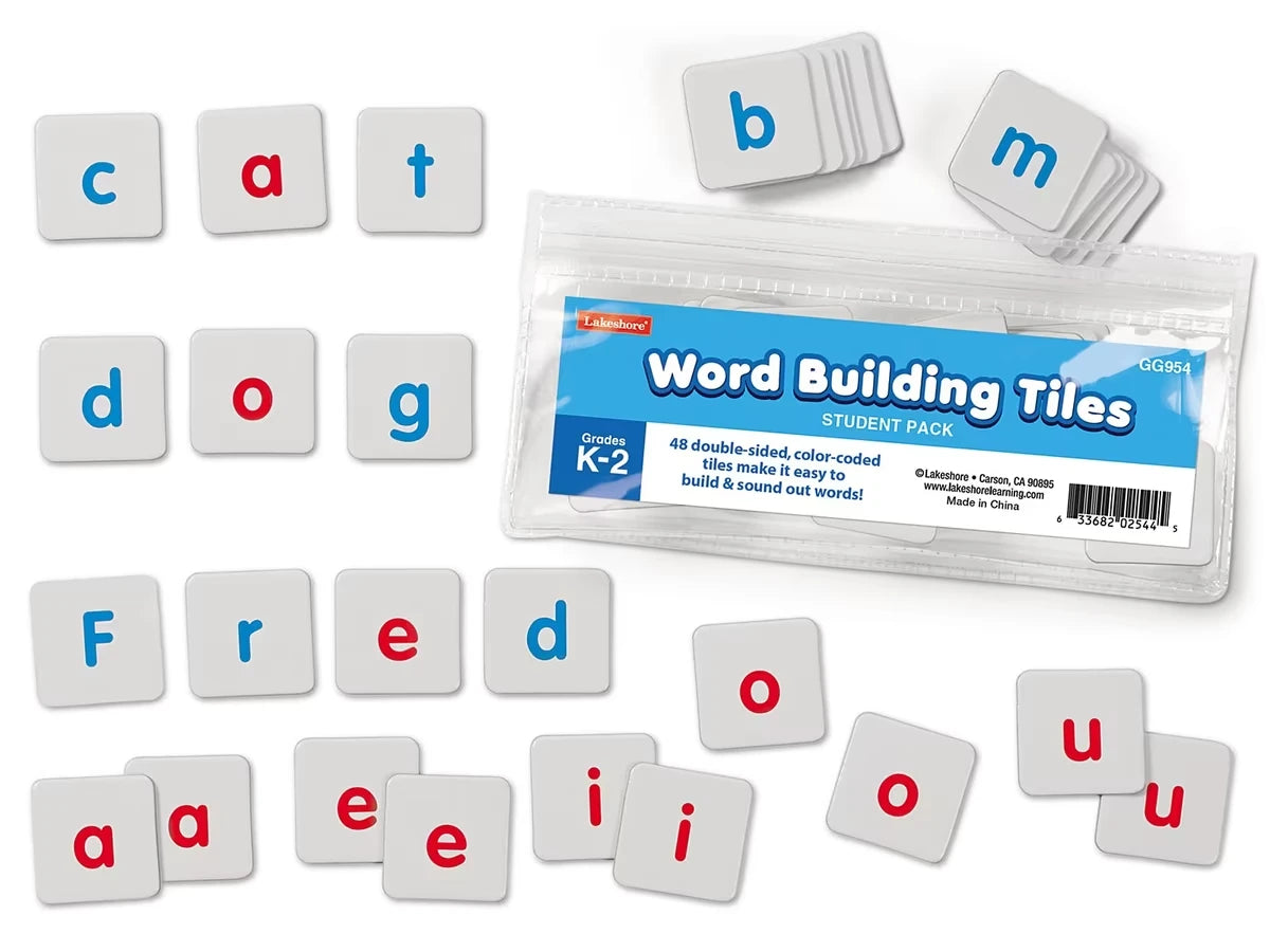 Word Building Tiles Student Pack - US 6076
