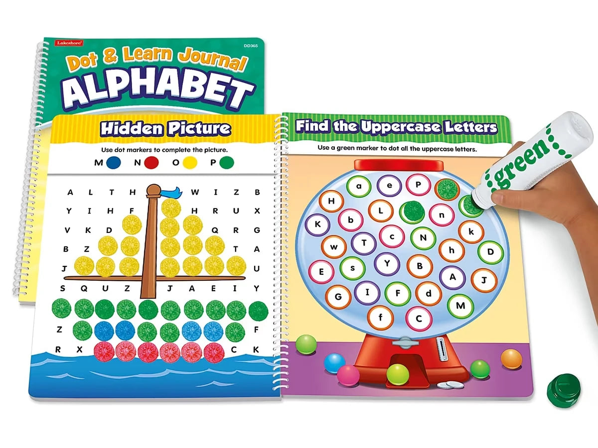Dot & Learn! Alphabet Journal - US 8199