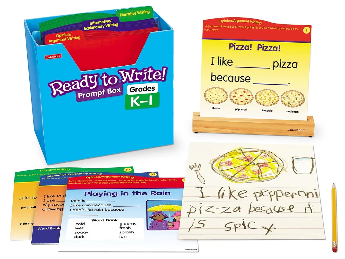Ready to Write! Prompt Box - K-Gr. 1 - US 3303