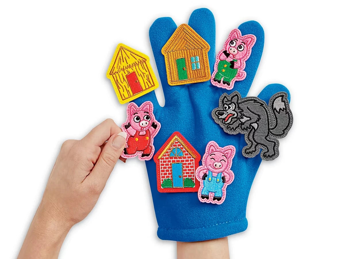 Three Little Pigs Storytelling Puppets - US 7928