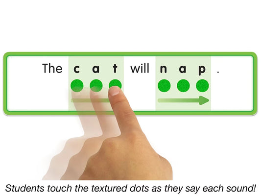 Touch & Read CVC Words Sentence Match - US 2345