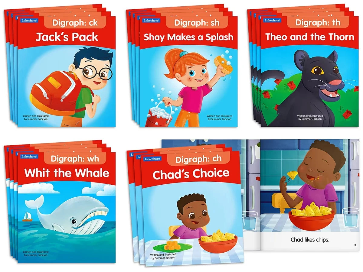 Digraphs Skill-Building Book Set - US 3540
