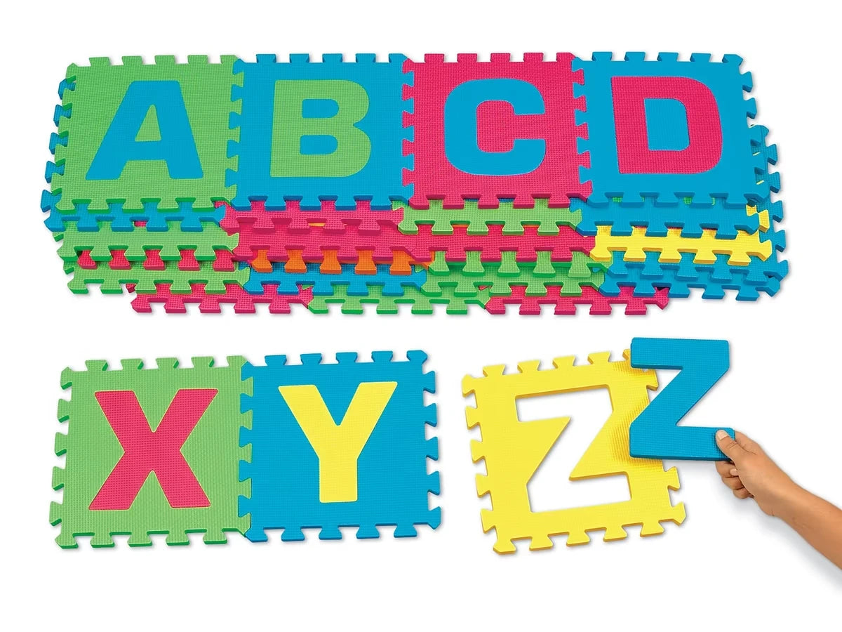Heavy-Duty Alphabet Puzzle Mats - US 4218
