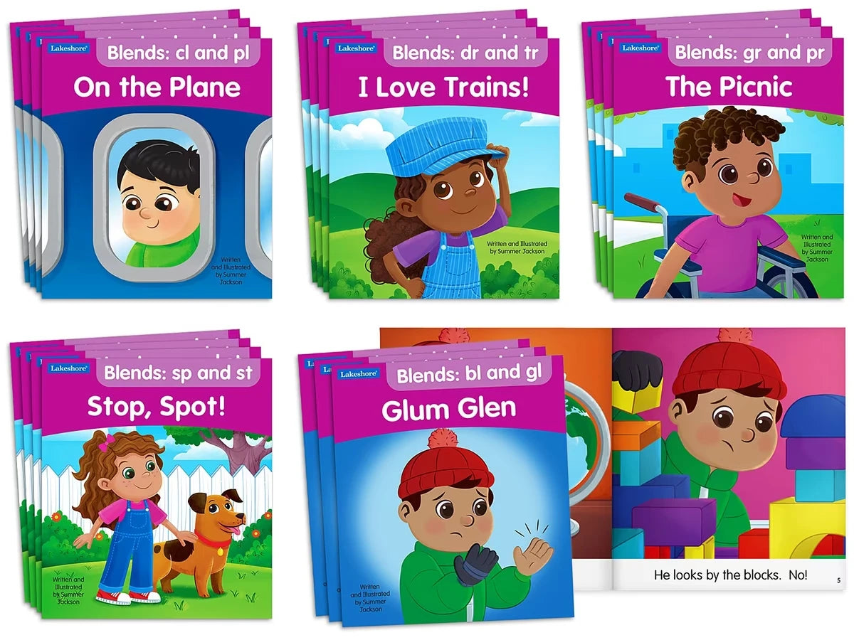 Blends Skill-Building Book Set - US 4640