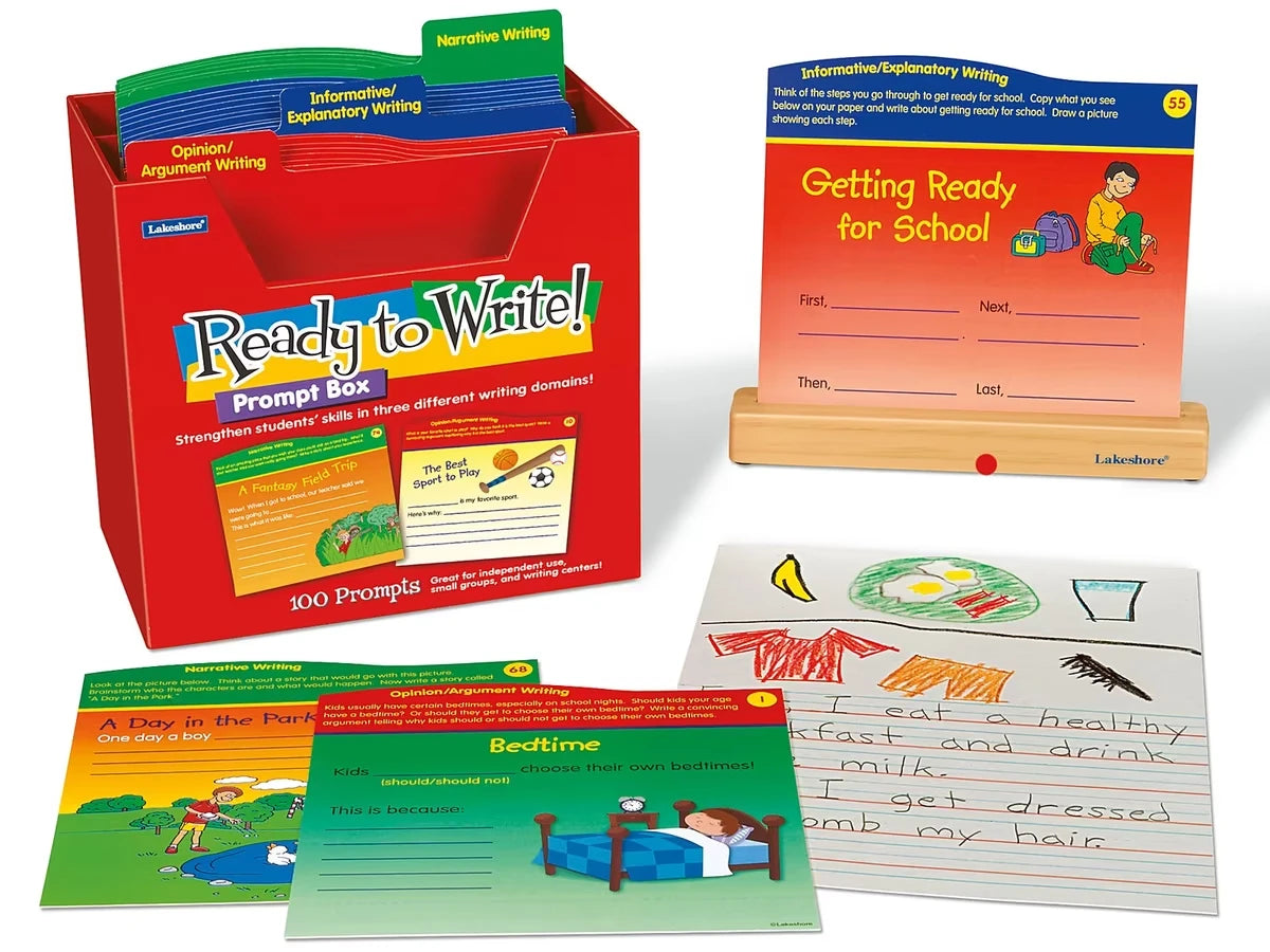 Ready to Write! Prompt Box - Gr. 2-3 - US 8032