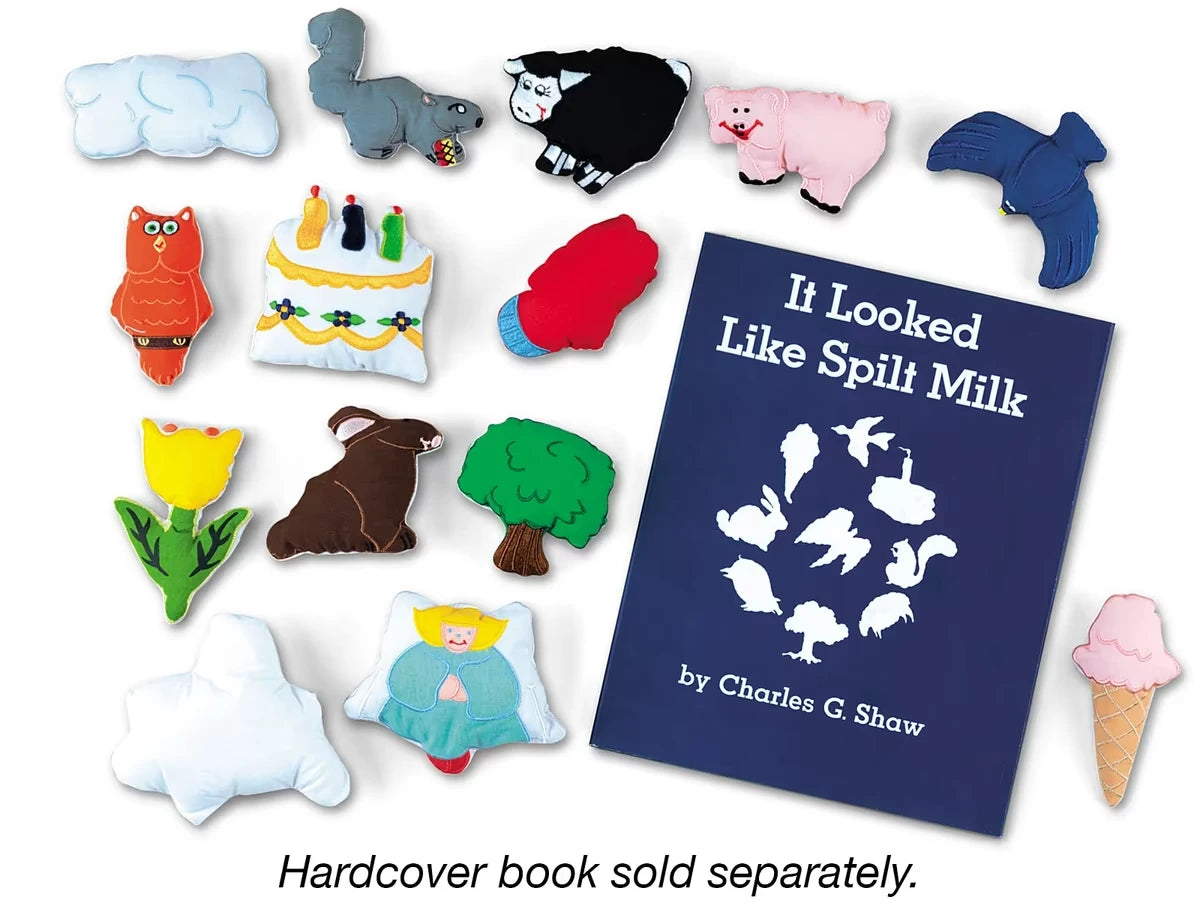 It Looked Like Spilt Milk Storytelling Kit - US 6766
