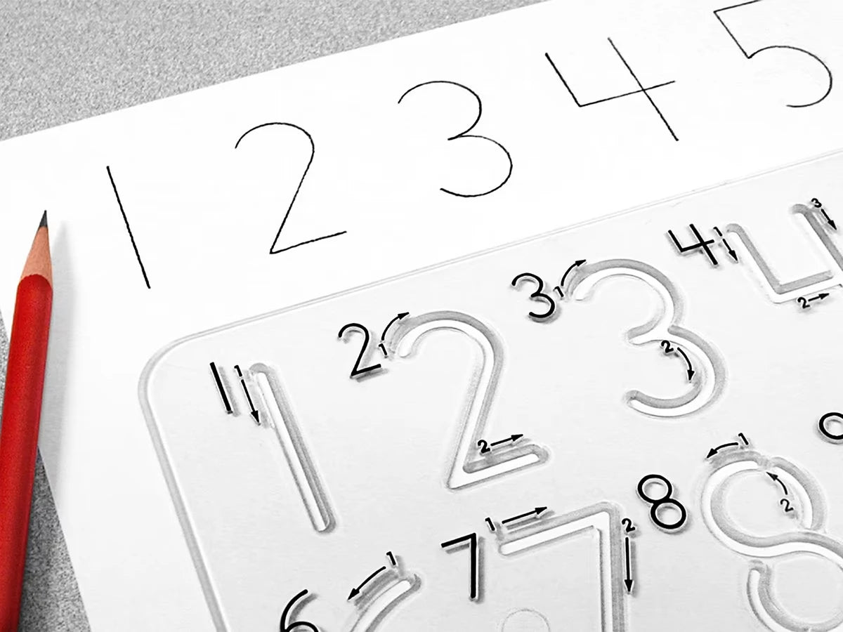 Writing Numbers Practice Template - US 6730