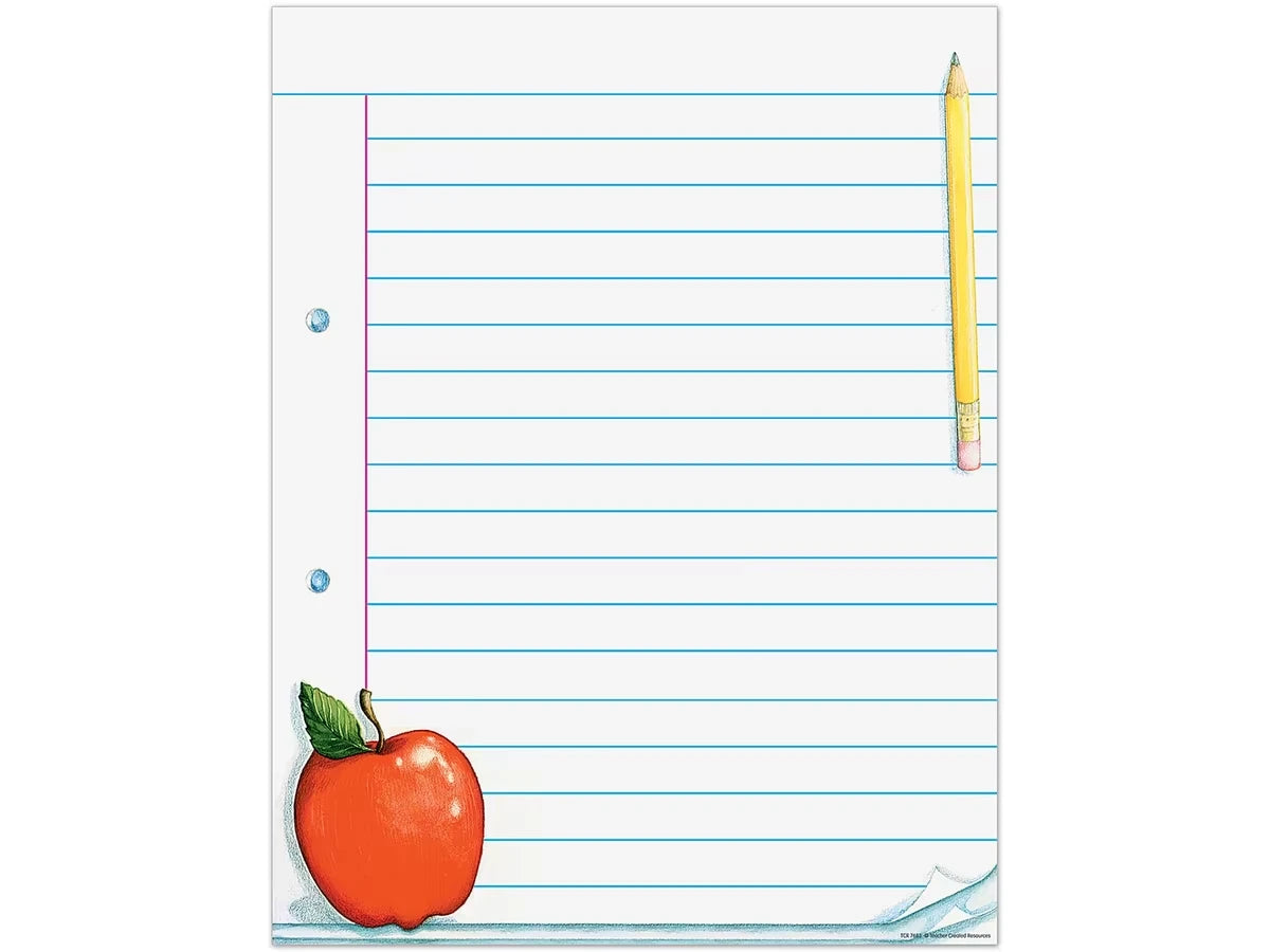Giant Ruled Notepad Page - US 7425