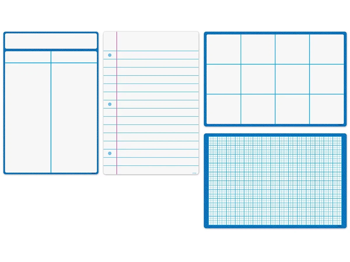 Write & Wipe Note Sheets Learning Set - US 6715