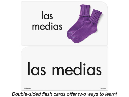 Palabras e imágenes (Spanish Picture-Words) Flash Cards - US 9135