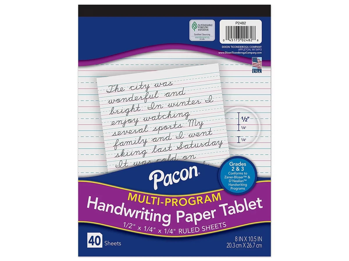 Handwriting Tablet - Gr. 2-3 - US 6545