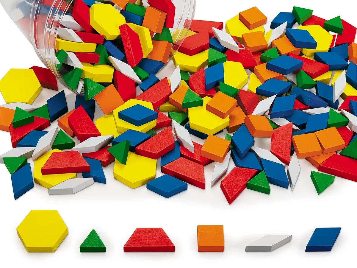 Wooden Pattern Blocks - US 7215