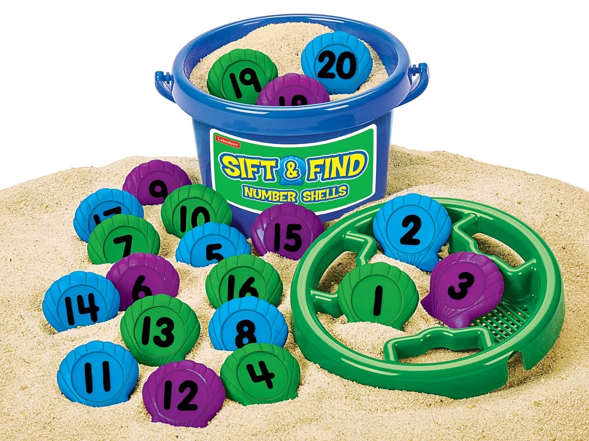 Sift & Find Number Shells - US 2271