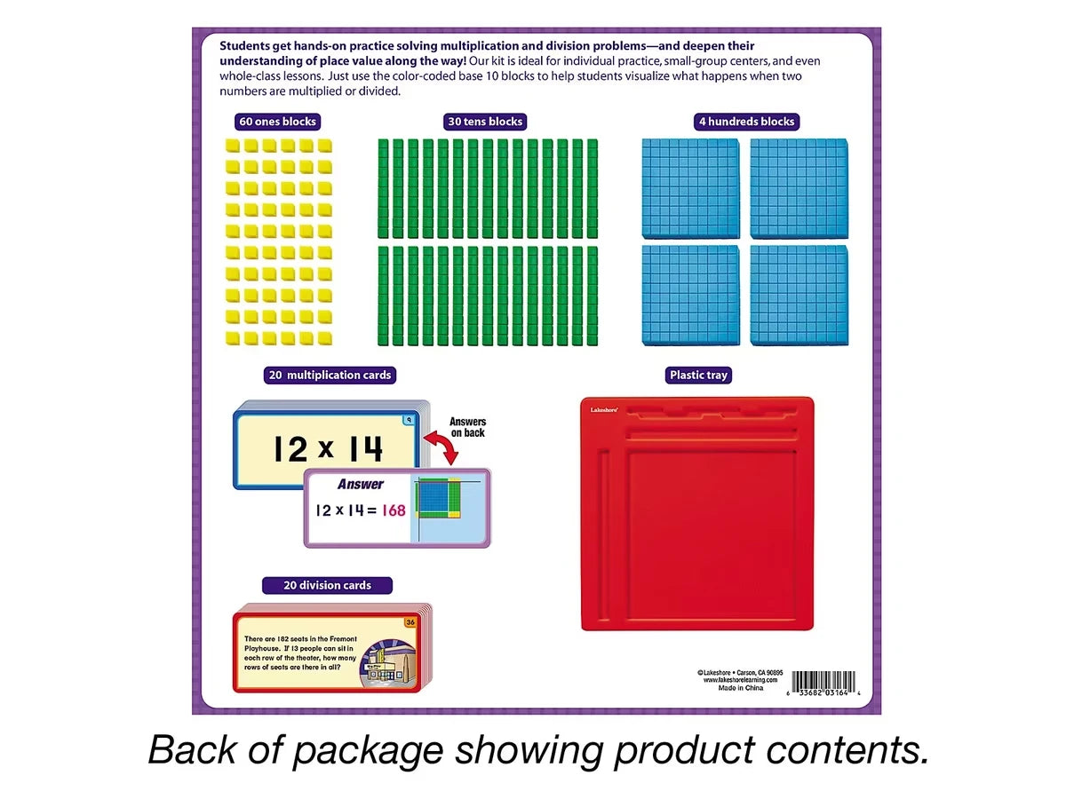Hands-On Multiplication & Division Kit - US 4053