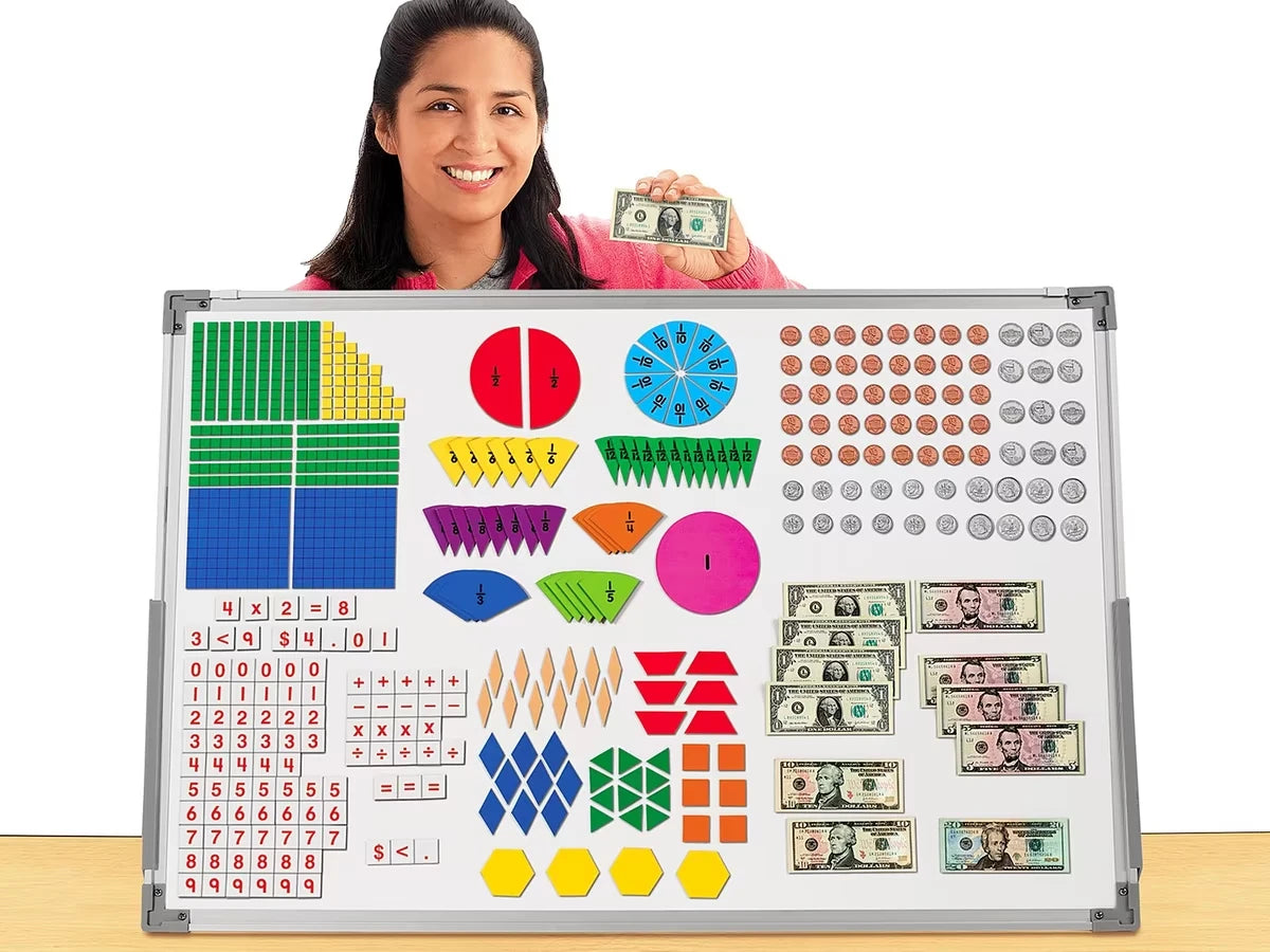 Magnetic Math Manipulatives Library - US 5360