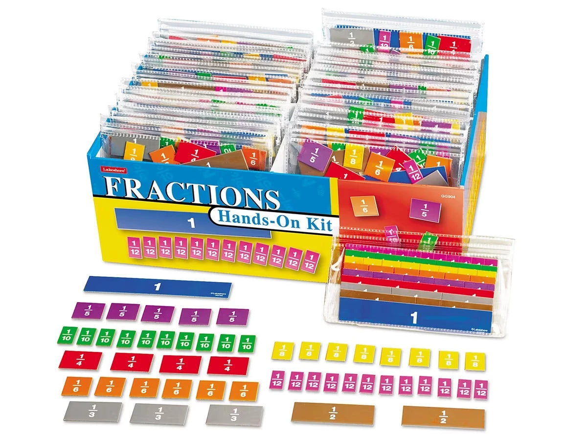 Fractions Hands-On Teaching Kit - US 8236