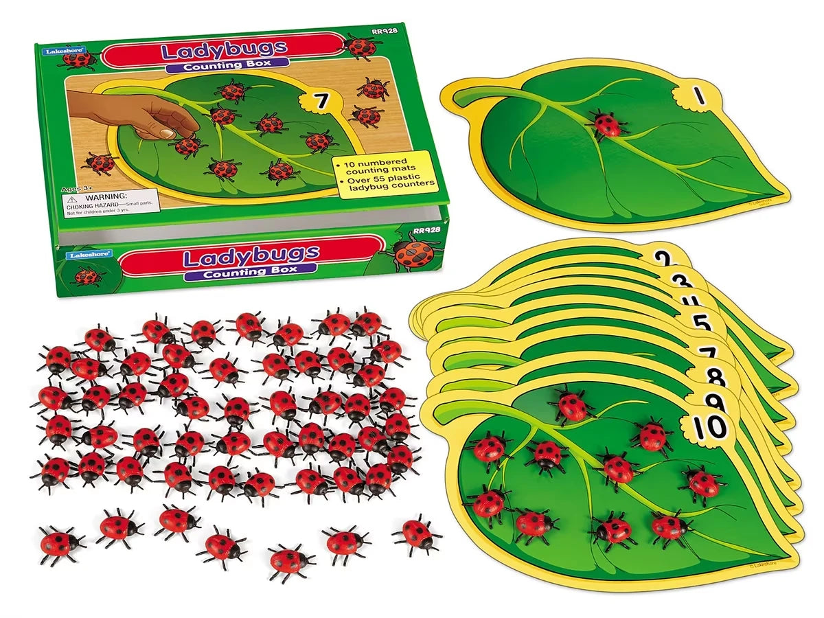 Ladybugs Counting Box - US 9118