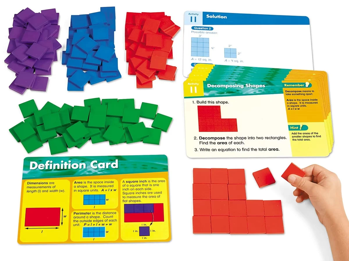 Build & Learn Area & Perimeter Kit - US 6005