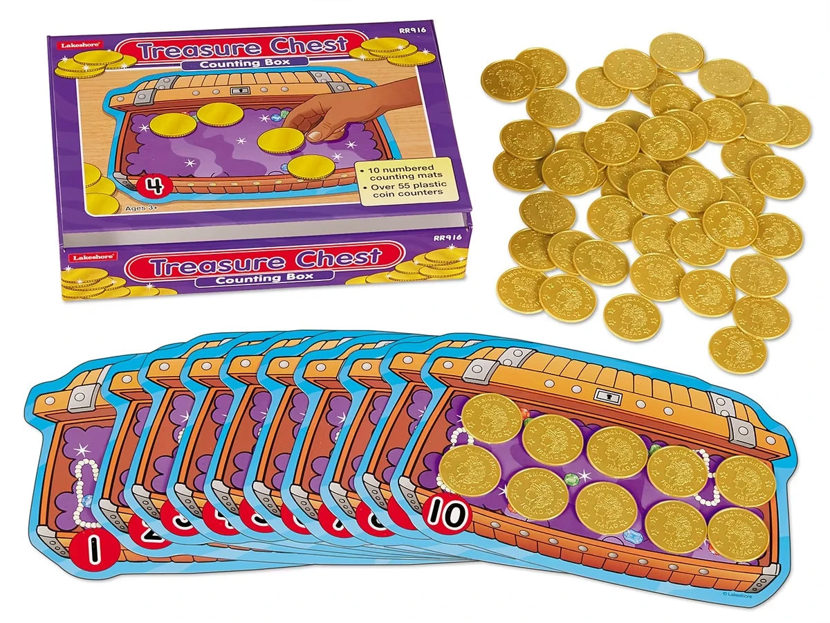 Treasure Chest Counting Box - US 2683