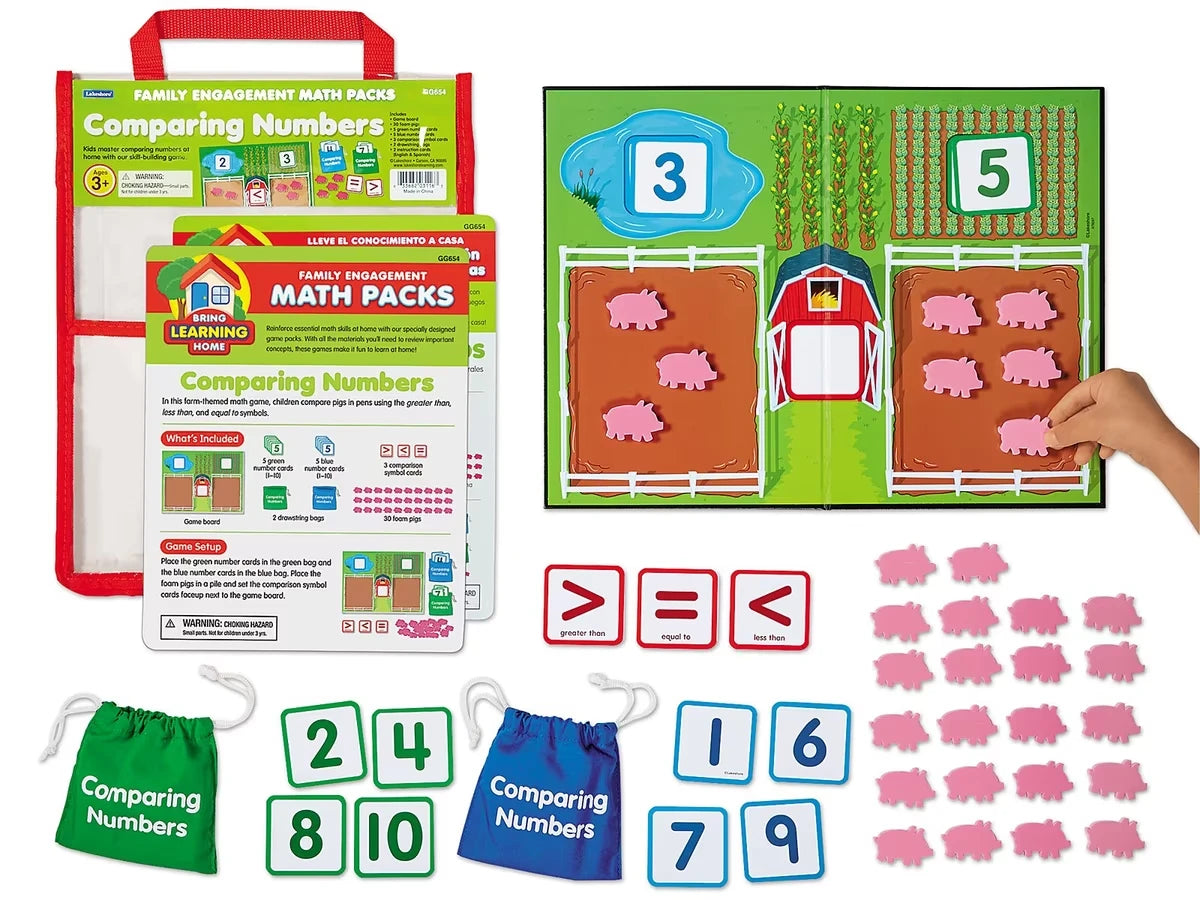 Comparing Numbers Family Engagement Pack - US 1341