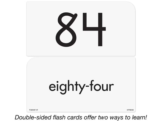 Numbers 0-100 Flash Cards - US 3730