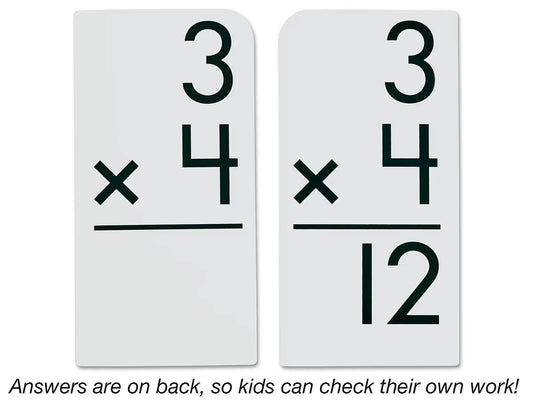 Multiplication All Facts 0-12 Flash Cards - US 4433